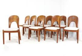 Set van 10 Koefoed Morten stoelen 'Vinderup'