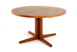 Ronde 2x verlengbare eettafel 'Broholm'