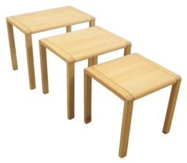 Salling stolefabrik nesting tables 'Aarsballe'