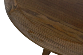 Ronde uitschuifbare tafel 'Oak'