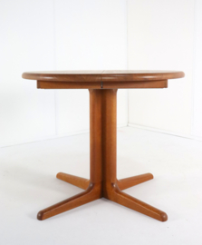 Ronde 1x verlengbare Deense ronde tafel 'Virklund'