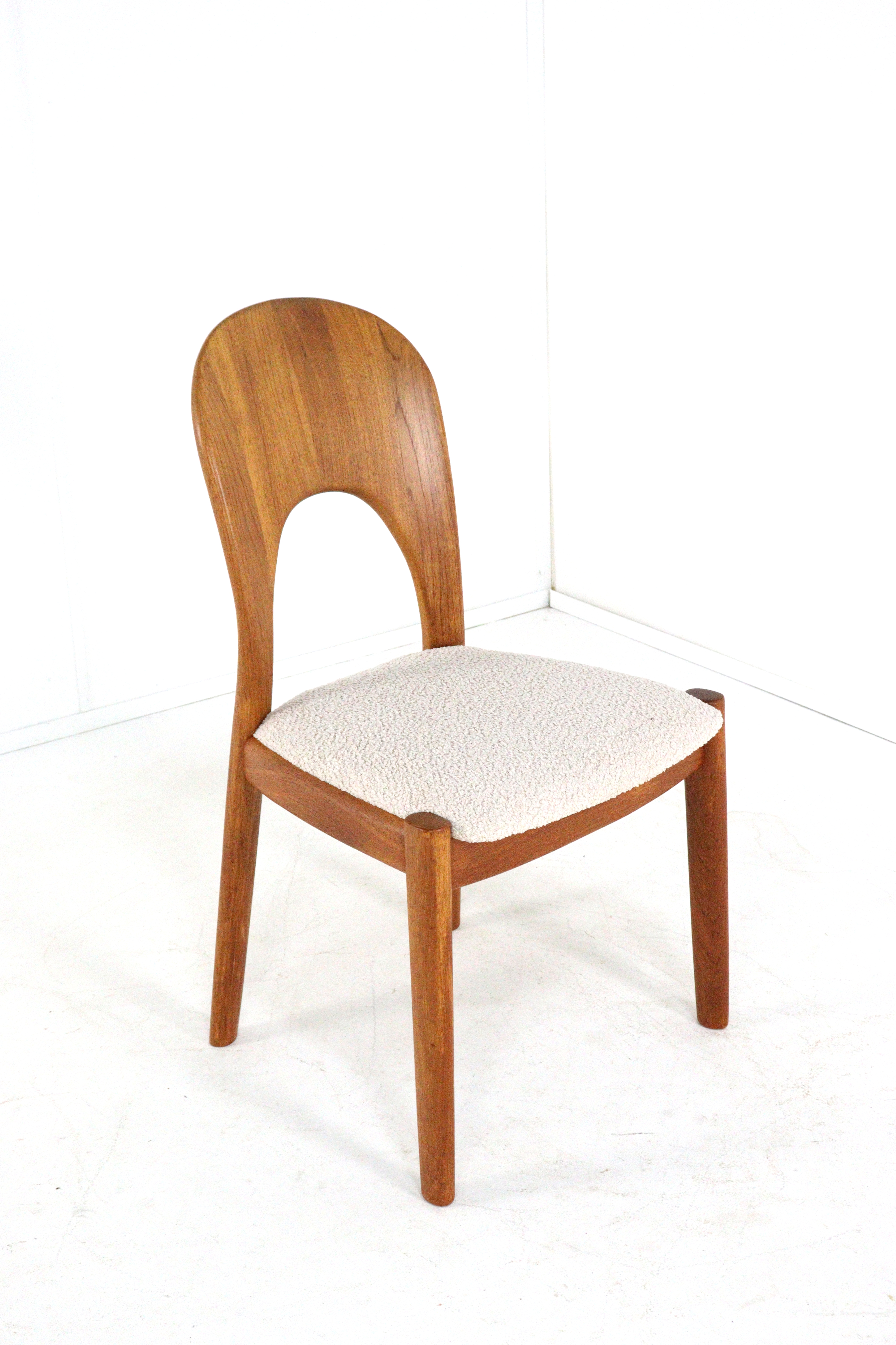 Set van 4 Koefoed Morten stoelen 'Vinderup'