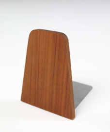 Houten boekensteun