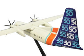 Model vliegtuig 'Fokker 50'