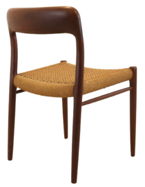Set van 4 Niels O Möller Model 75 stoelen 'Marup'