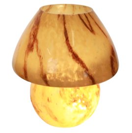 Glazen mushroom lamp