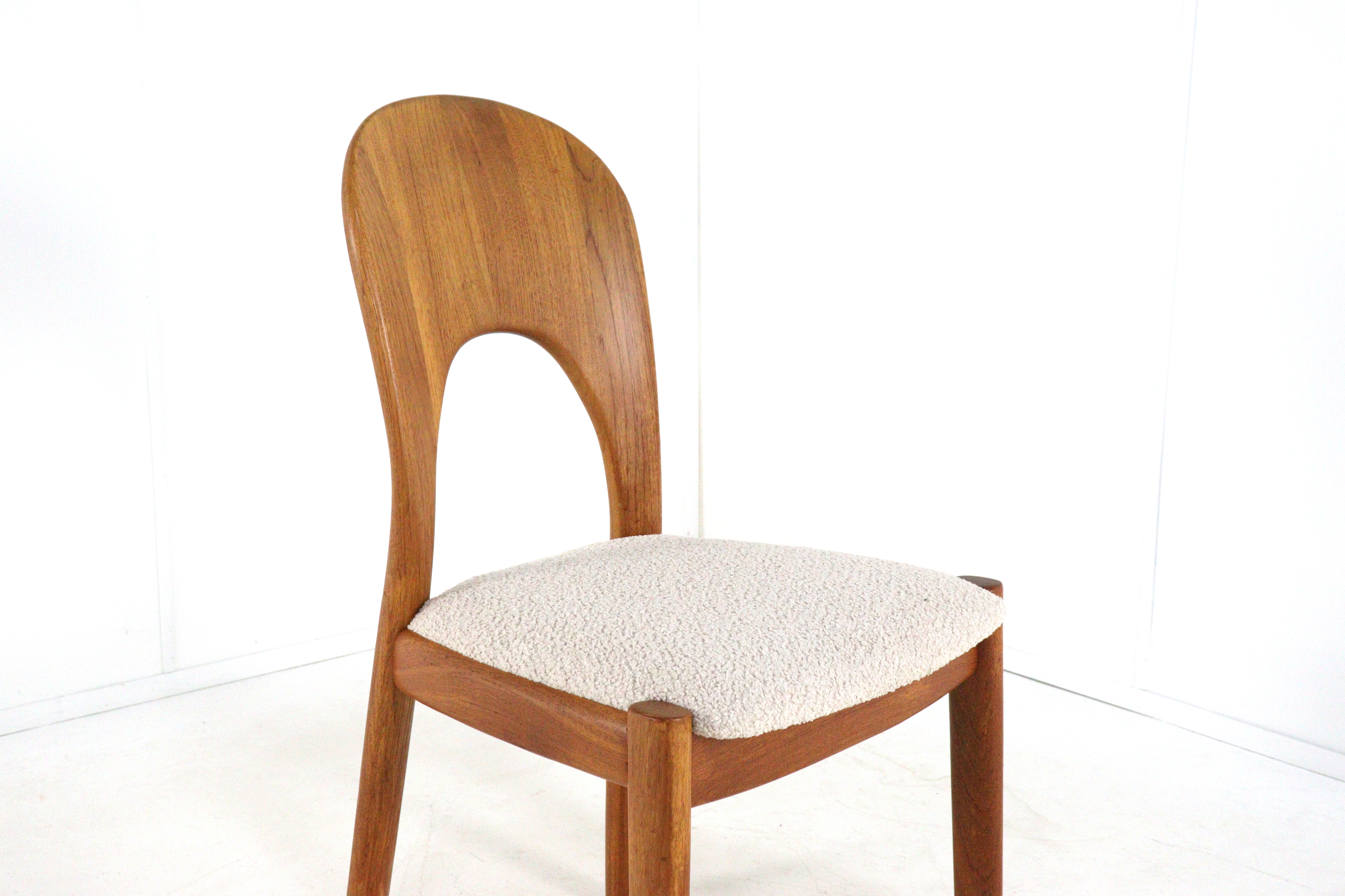 Set van 4 Koefoed Morten stoelen 'Vinderup'