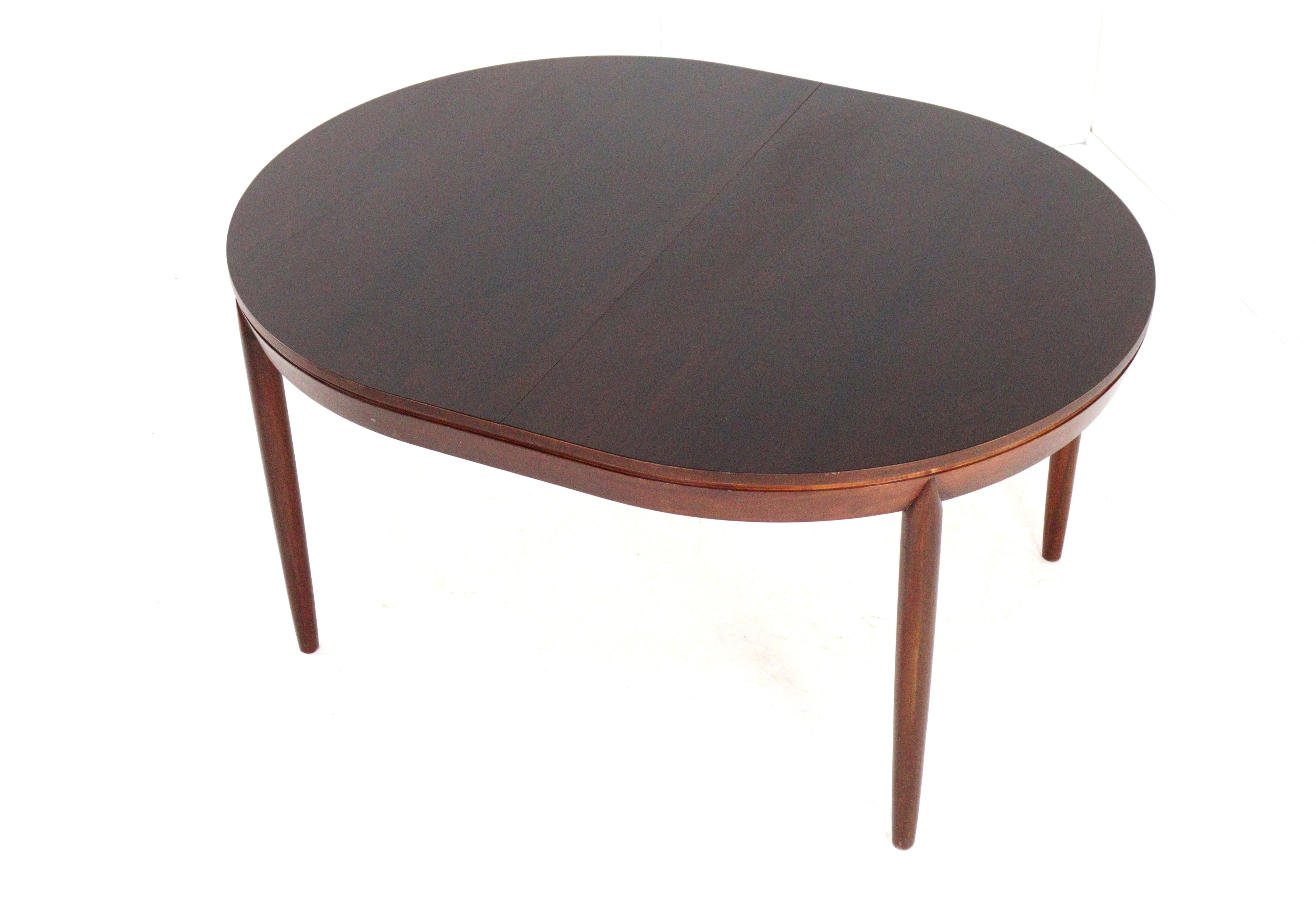 Palissander ovalen verlengbare eettafel 'Trespring'