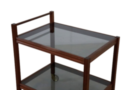 Trolley / barcart met rookglas