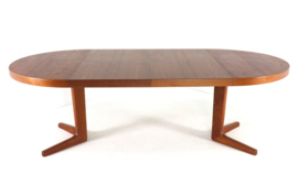 Ronde 2x verlengbare eettafel 'Tommerby'