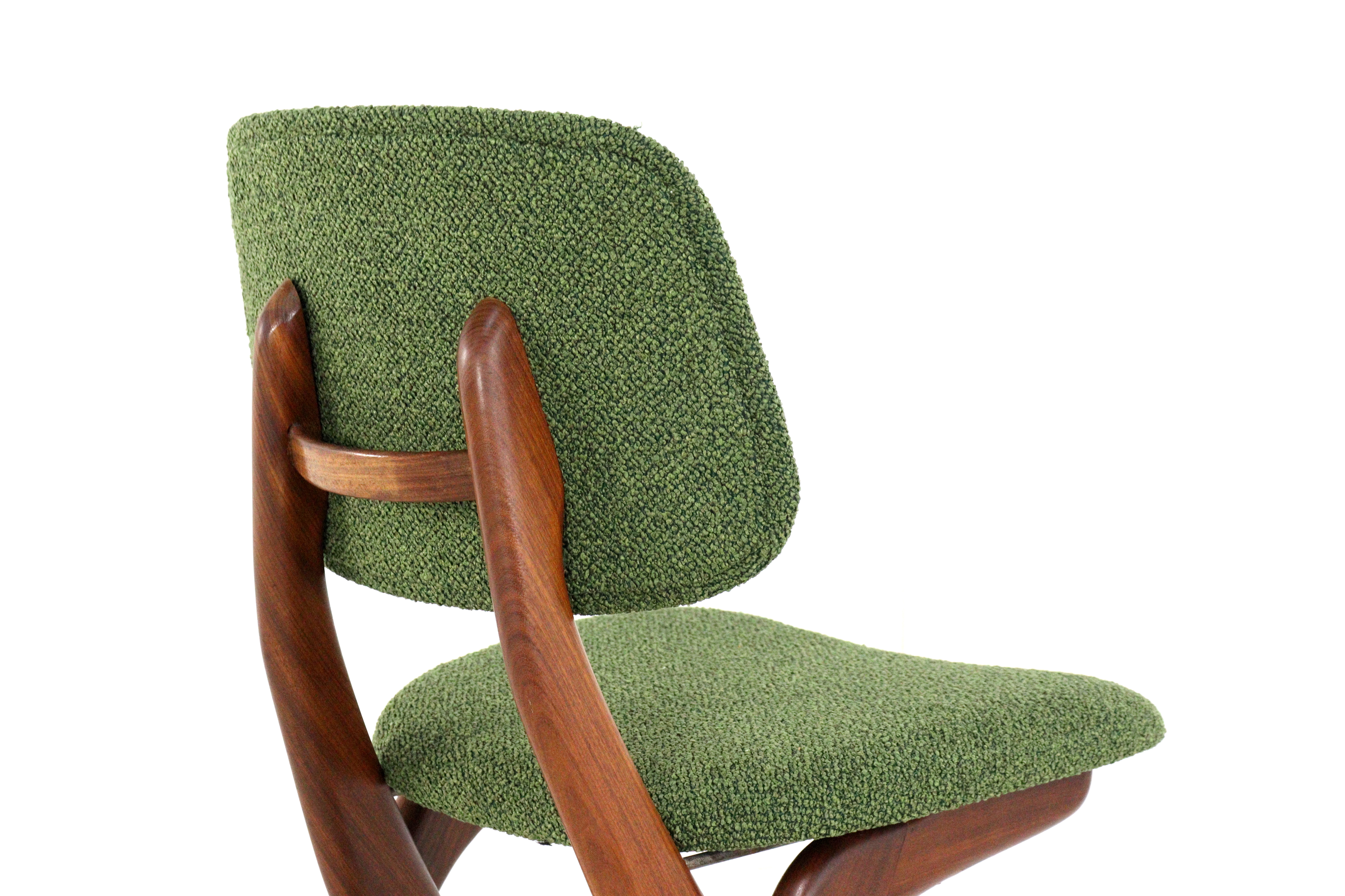 Set van 6 scissor stoelen - V.d. Veer Joure / A.w.a.