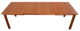 Deens design rechthoekige eettafel 'Wacken' | 2x verlengbaar
