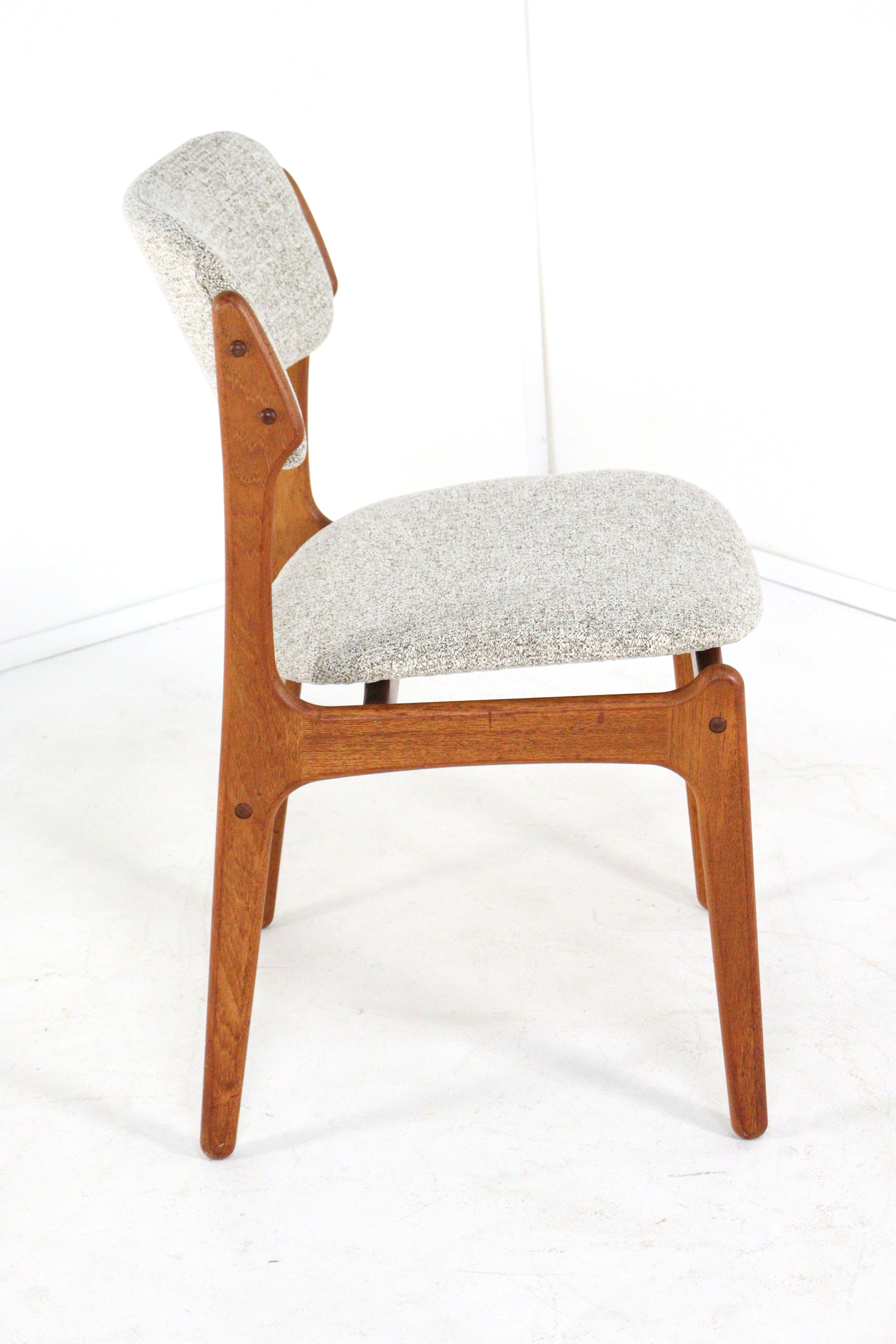 Set van 6 Erik Buch stoelen voor O.D. Møbler 'Bur'