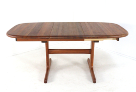 Dyrlund ovalen 1x verlengbare eettafel 'Abed'
