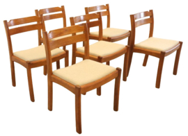 Set van 6 Dyrlund stoelen 'Sentved'
