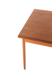 Rechthoekige Deense verlengbare eettafel 'Ahrus'