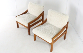 Pine fauteuil 'Gassel' Cream | 2 stuks op voorraad