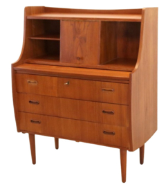 Deense secretaire / kaptafel 'Flade'