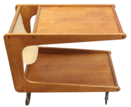 Trolley met lectuurbak