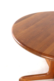 Deense ronde 2x verlengbare eettafel 'Kvium'