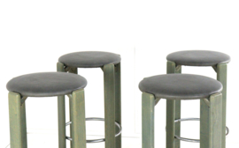Set van 4 Bruno Rey voor Kusch & Co krukken model 3300