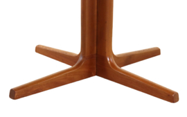 Ronde Deense 2x verlengbare eettafel 'Sibberup'