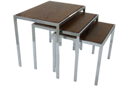 Set nesting tables Pastoe Cees Braakman 'Berkenwoude'