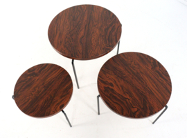 Ronde nesting tables 'Eindhoven'