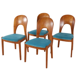 Set van 4 Niels Koefoed stoelen Morten 'Arlewatt'