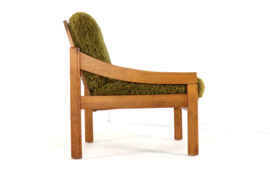 Pine fauteuil 'Gassel' Green