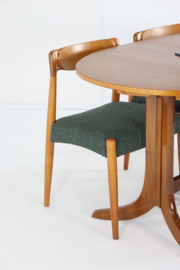 Set van 4 Deense stoelen 'Bjerremose'