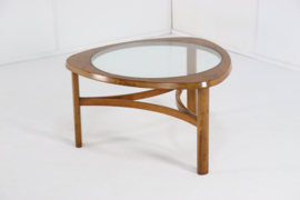 Nathan salontafel met glas 'Tilbury'