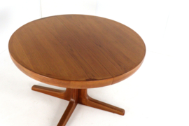 Deense ronde 2x verlengbare eettafel 'Amagerbro'