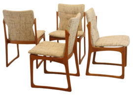 Set van 4 Vamdrup eetstoelen 'Bognaes'