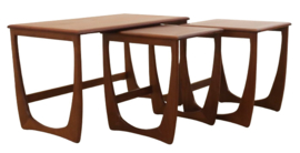 G-Plan salontafel met nesting tables 'Dudley'