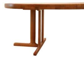 Deens design ronde eettafel 2x verlengbaar 'Egeris'