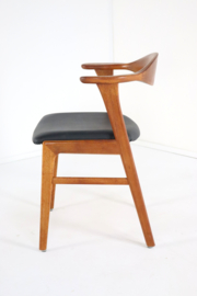 Set van 4 Erik Kirkegaard voor Høng Stolefabrik stoelen model 49
