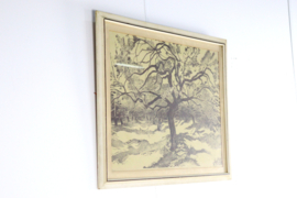 Litho Dick van Luijn 56/125 boomgaard
