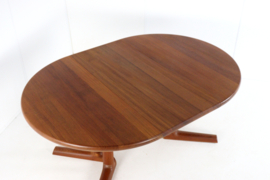 Dyrlund ronde 1x verlengbare eettafel 'Elsborg'