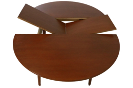 Ronde uitschuifbare tafel 'Renswoude'