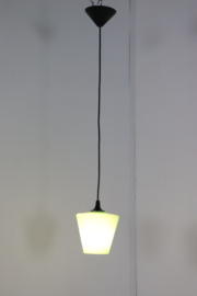 Groene glazen hanglamp