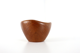 Teak schaal