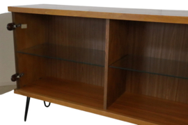 Sideboard met rookglazen deuren 'Putzlehen' | 120 cm