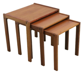 Set of 3 nesting tables 'Frankenau'