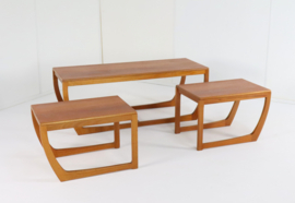 Beithcraft salontafel met 2 nesting tables 'Ratho'