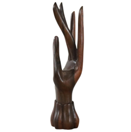 Houtsnijwerk hand