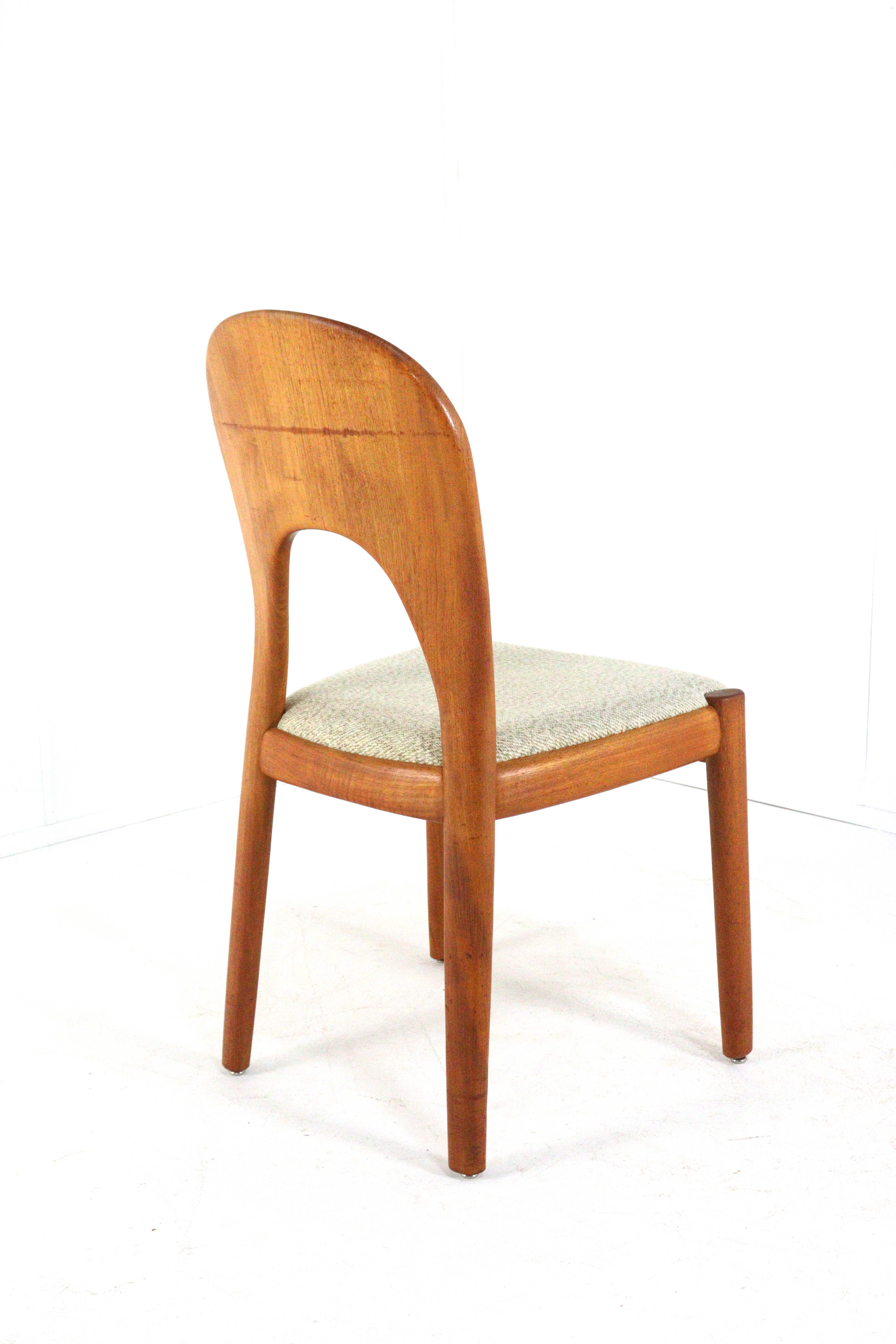Set van 4 Koefoed Morten stoelen 'Horve'