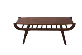 Salontafel "Bijsterveld" met omkeerbaar blad