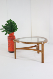 Nathan salontafel met glas 'Tilbury'