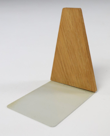 Houten boekensteun